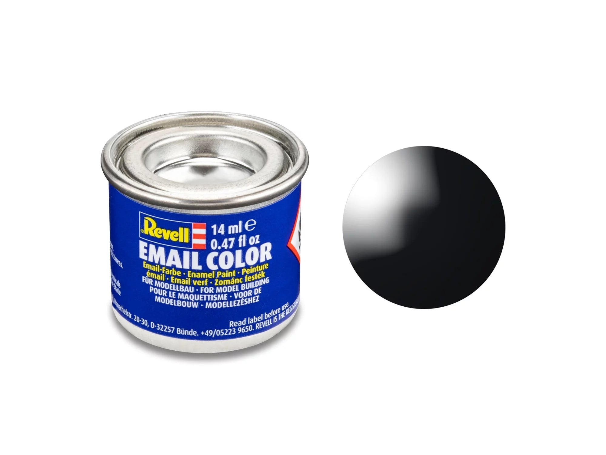 Revell  Revell Email Color 07 – Zwart, Glanzend 32107