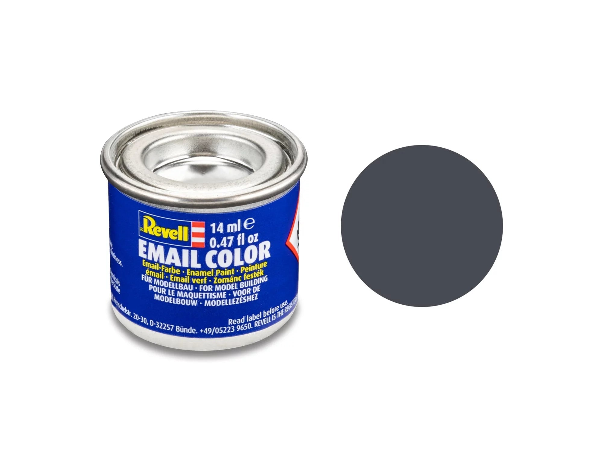 Revell  Revell Email Color 77 – Stofgrijs, Mat 32178