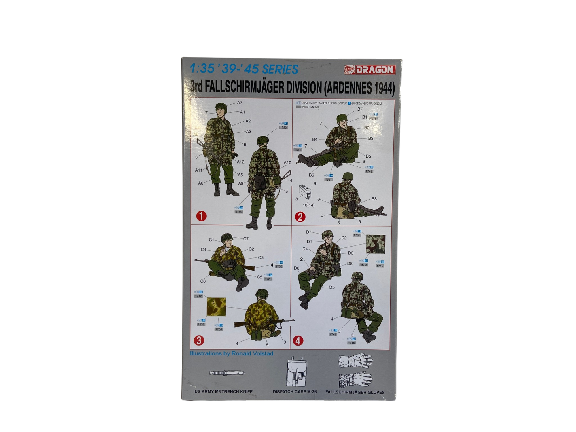 Dragon 1:35 3rd Fallschirmjäger Division (Ardennes 1944) 6113