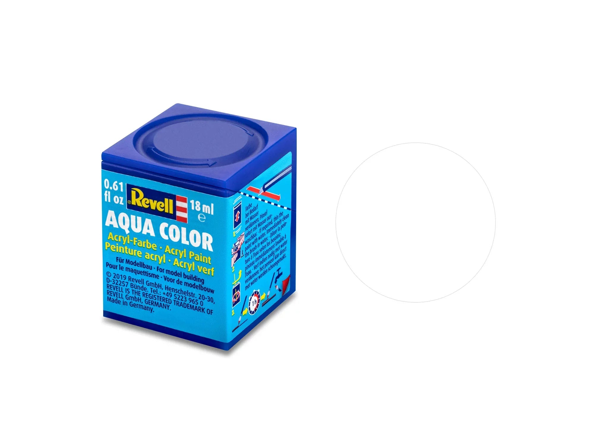Revell  Revell Aqua Color 02 – Kleurloos, Mat 36102
