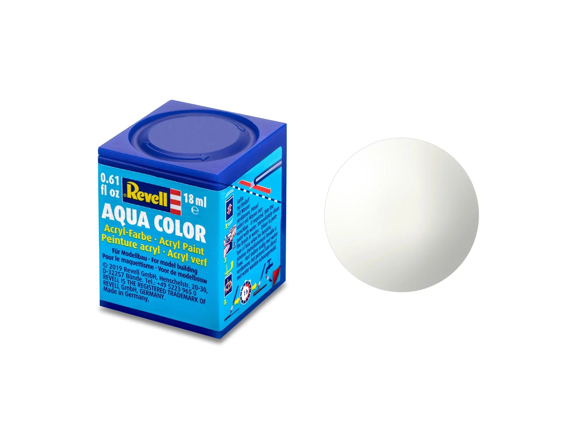 Revell  Revell Aqua Color 04 – Wit, Glanzend 36104