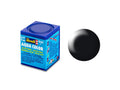 Revell  Revell Aqua Color 302 – Zwart, Zijdeglans 36302
