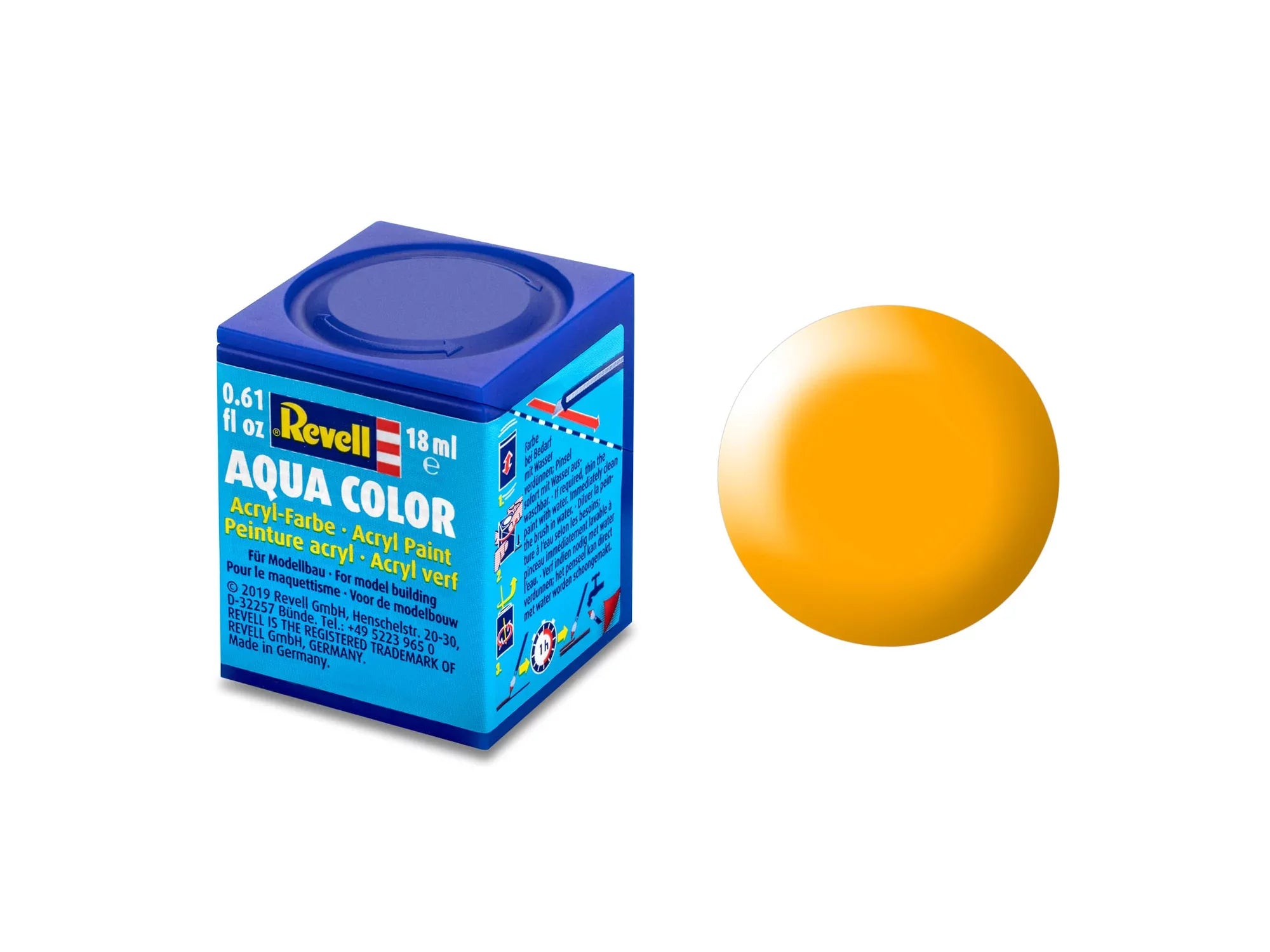 Revell  Revell Aqua Color 310 – Lufthansa-geel, Zijdeglans 36310