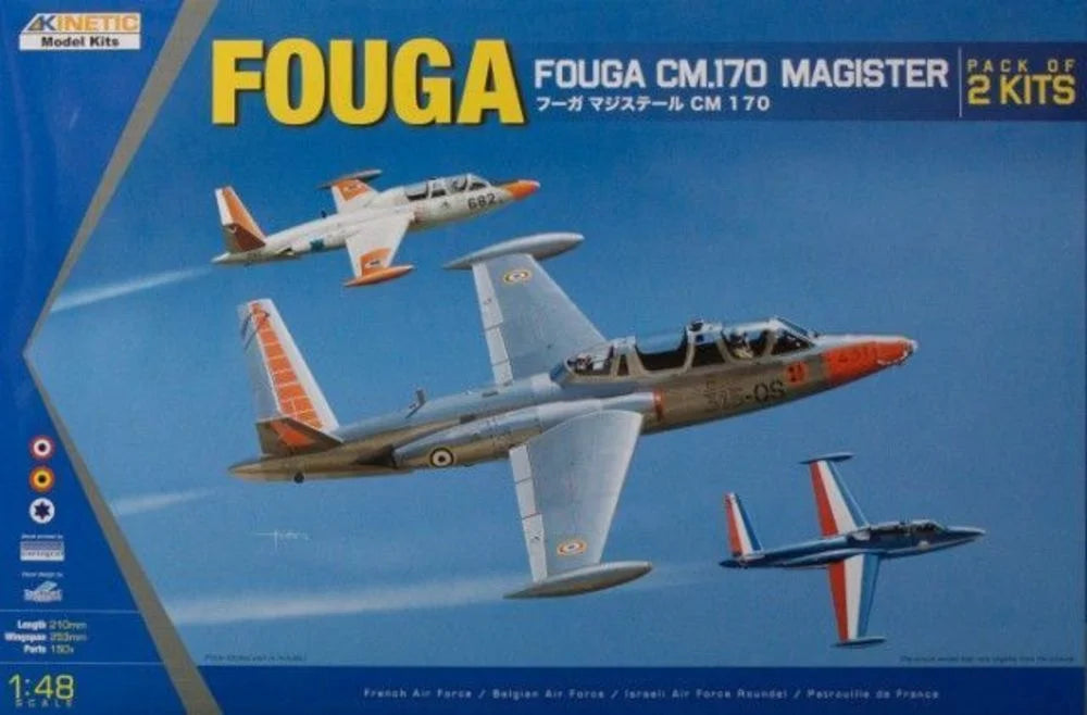 KINETIC 1:48 Fouga Magister CM 170 K48051