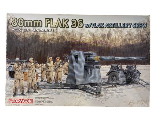 Dragon 1:35 88mm Flak 36 w/Flak Artillery Crew 6260
