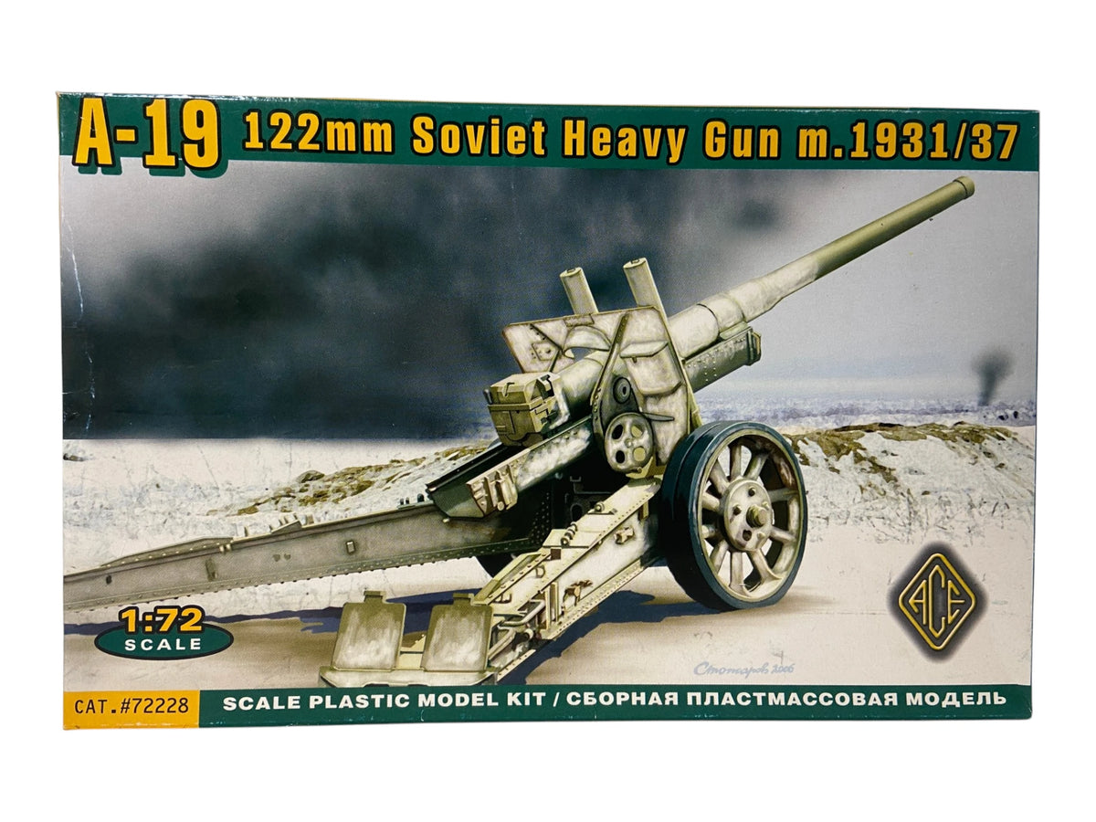 ACE 1:72 Soviet 122mm Heavy Gun A-19 M1931/37 72228