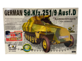 AFV Club 1:35 German Sd.Kfz. 251/9 Ausf. D Kanonenwagen, Late Version incl. extra PE set AF35068