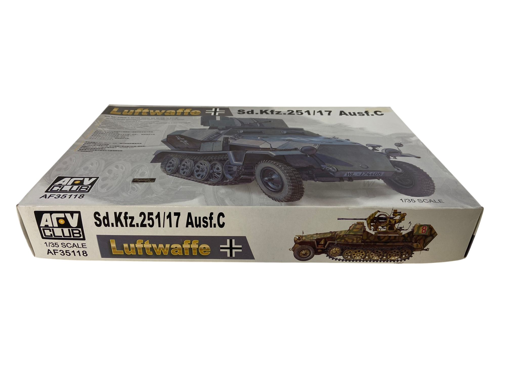 AFV Club 1:35 Sd.Kfz. 251/17 Ausf. C Luftwaffe AF35118