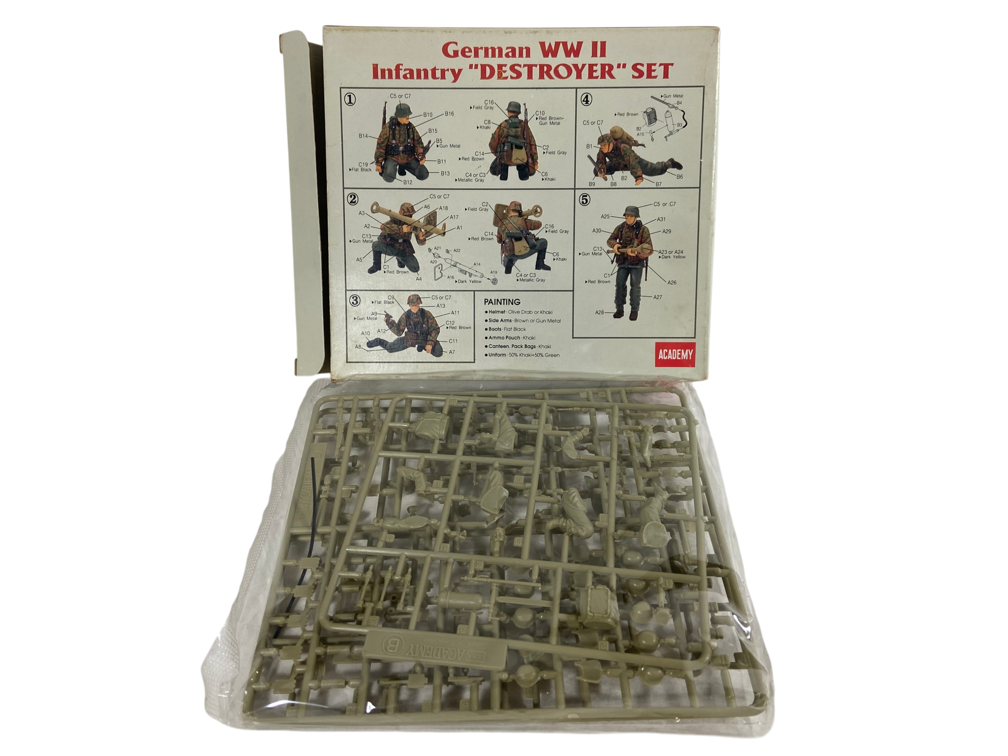 German WW ll Infantry "Destroyer" Set