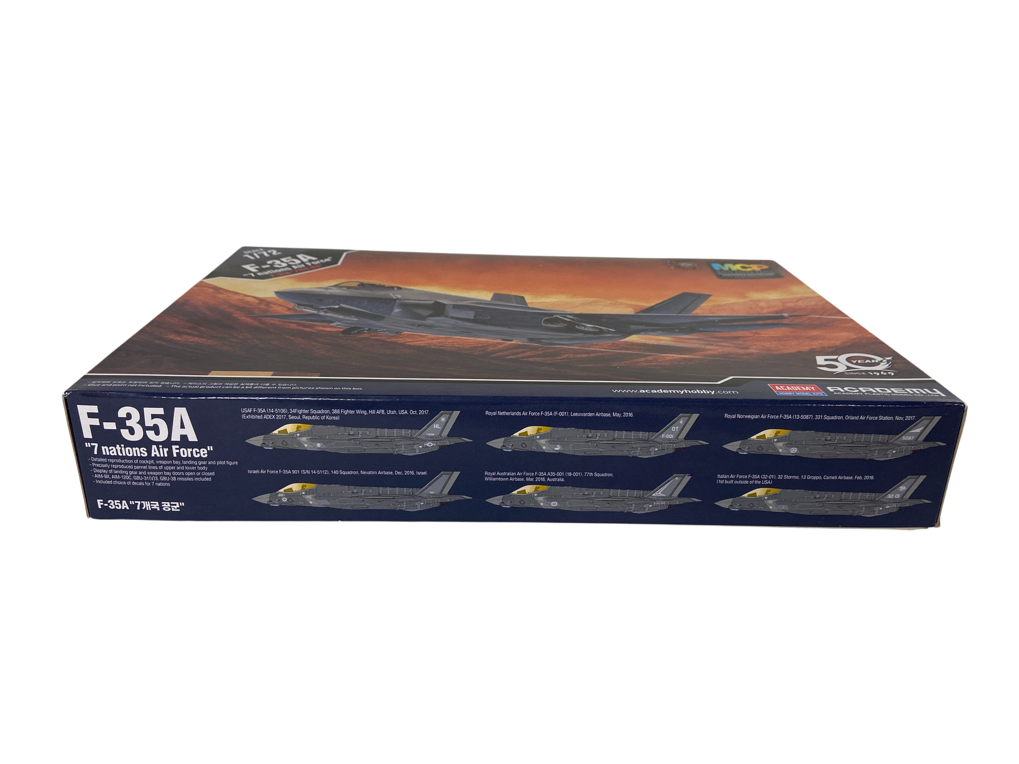 Academy 1:72 F-35A "7 nations Air Force"