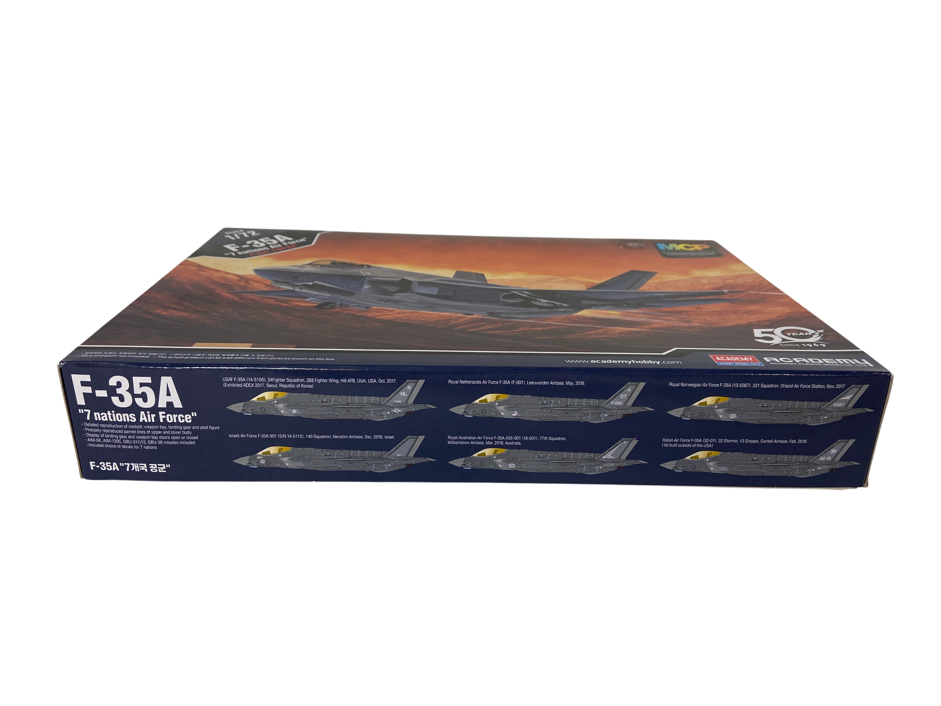 Academy 1:72 F-35A "7 nations Air Force"