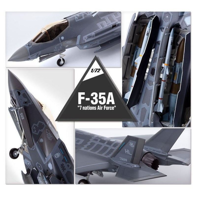 Academy 1:72 F-35A "7 nations Air Force"