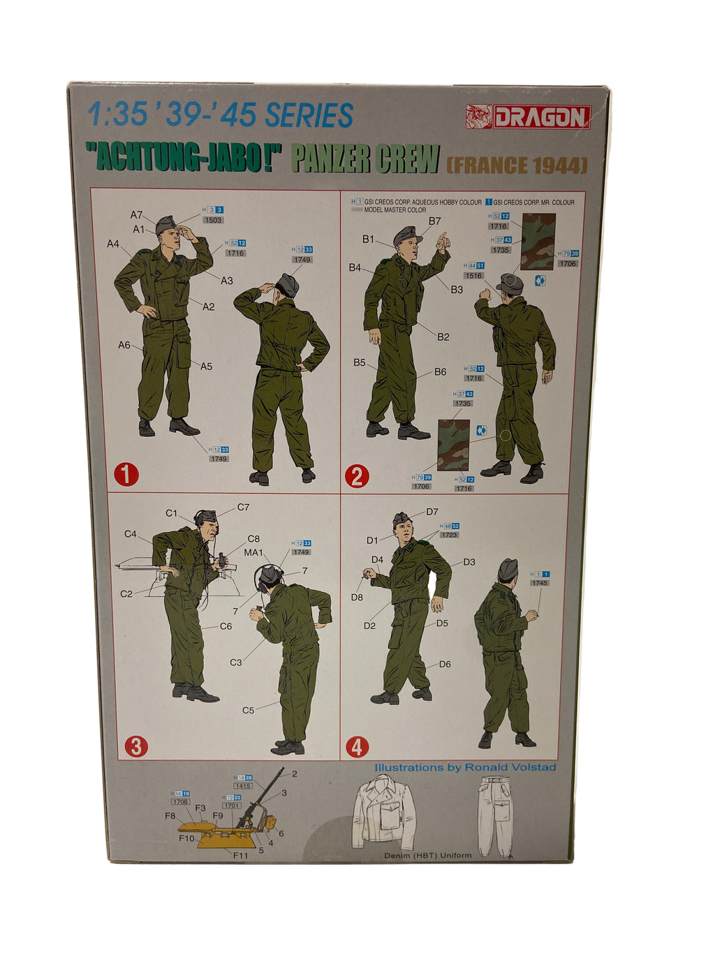 "Achtung-Jabo!" Panzer Crew (France 1944) Dragon 1:35