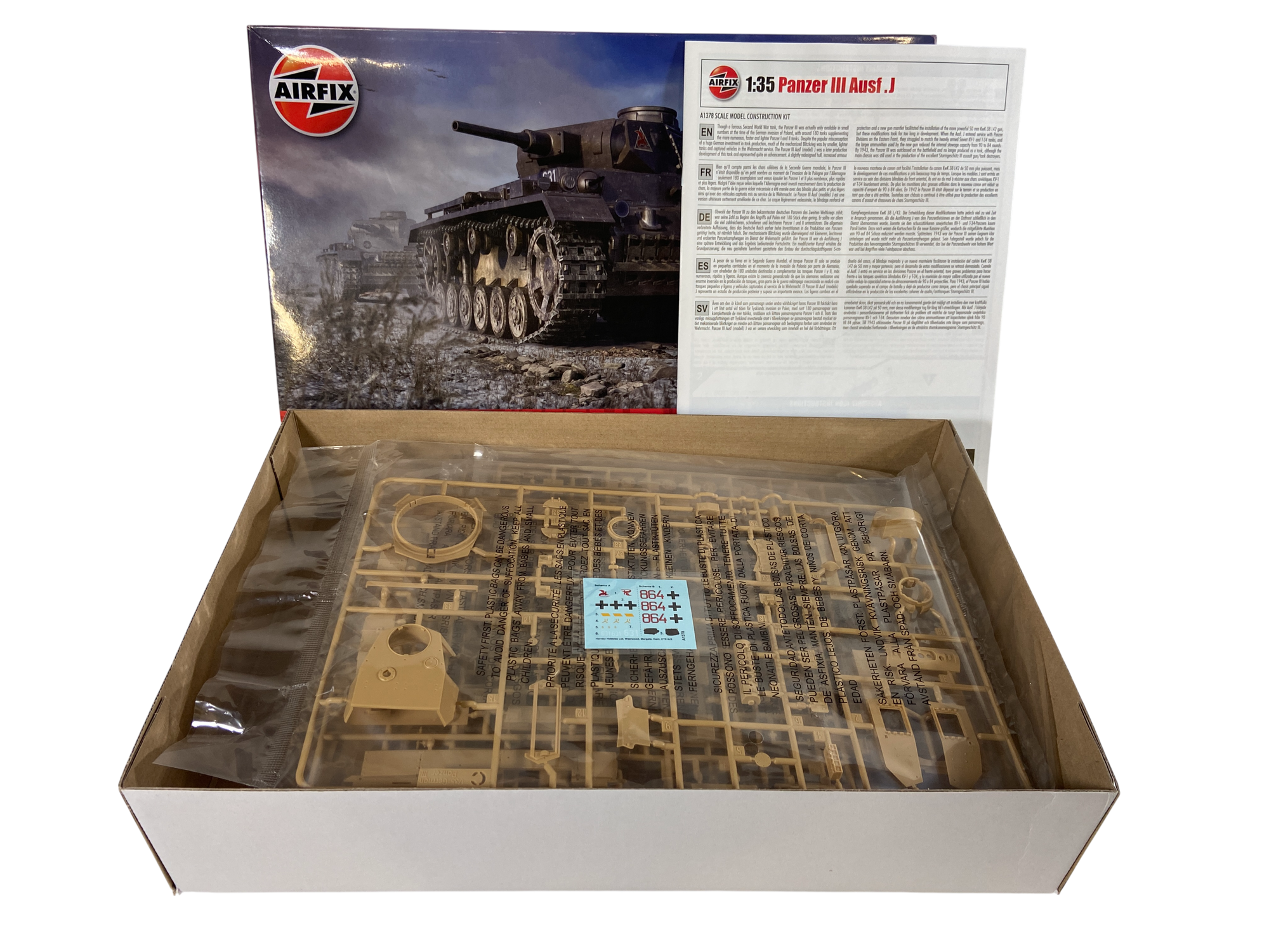 Airfix 1:35 Panzer III Ausf. J A1378