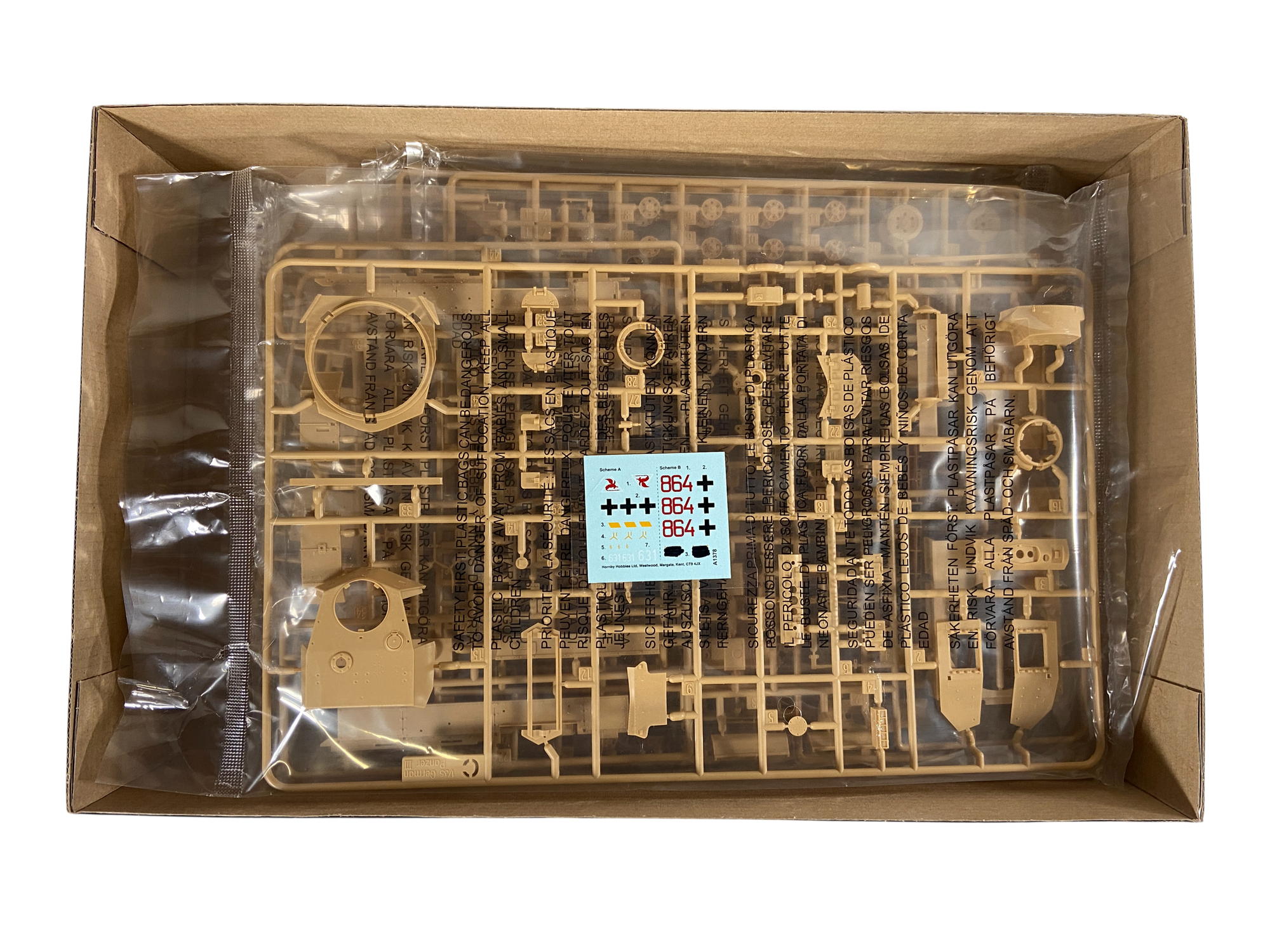 Airfix 1:35 Panzer III Ausf. J A1378