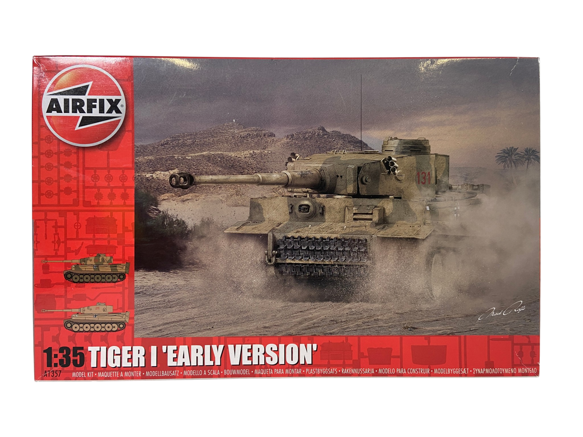 Airfix 1:35 Tiger I 'Early Version' A1357