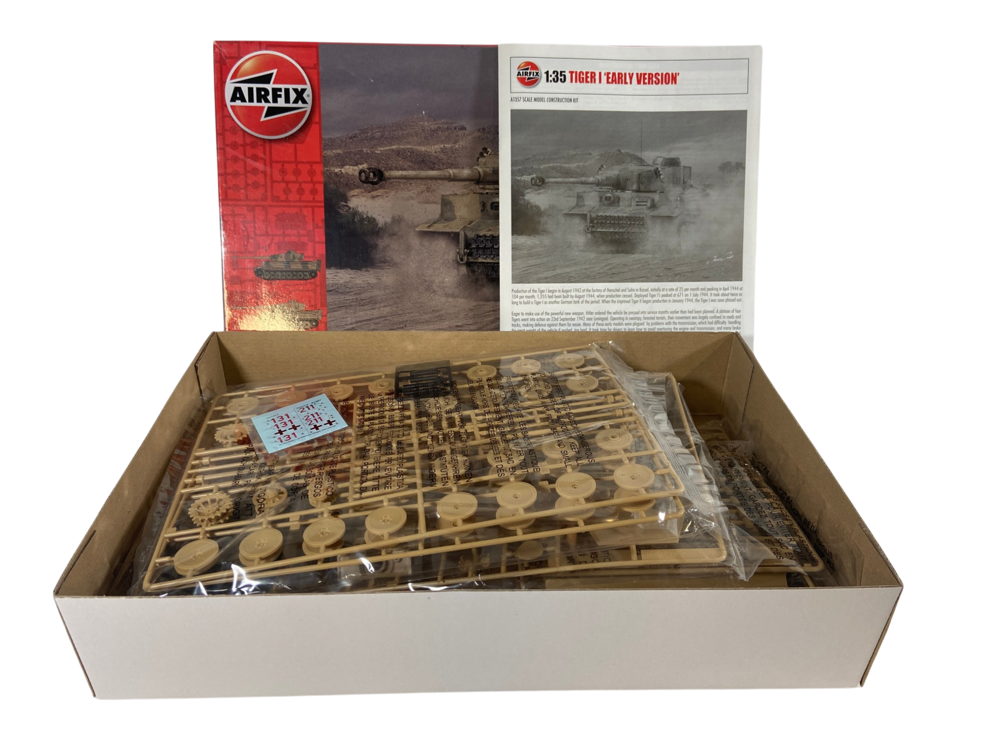 Airfix 1:35 Tiger I 'Early Version' A1357