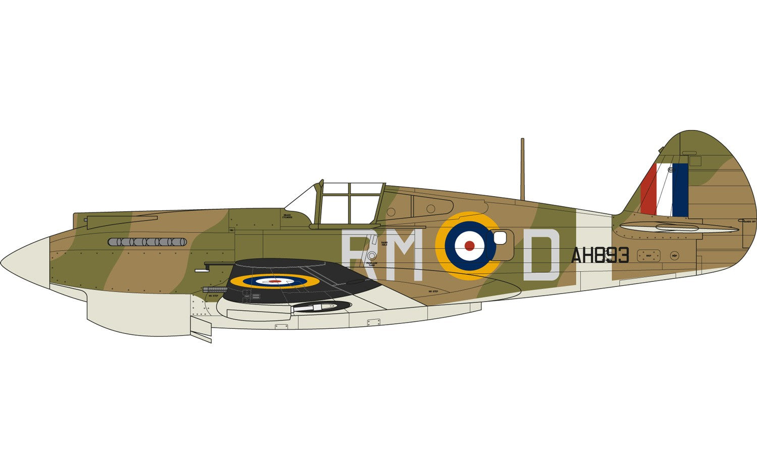Airfix 1:48 Curtiss Tomahawk Mk.II A05133