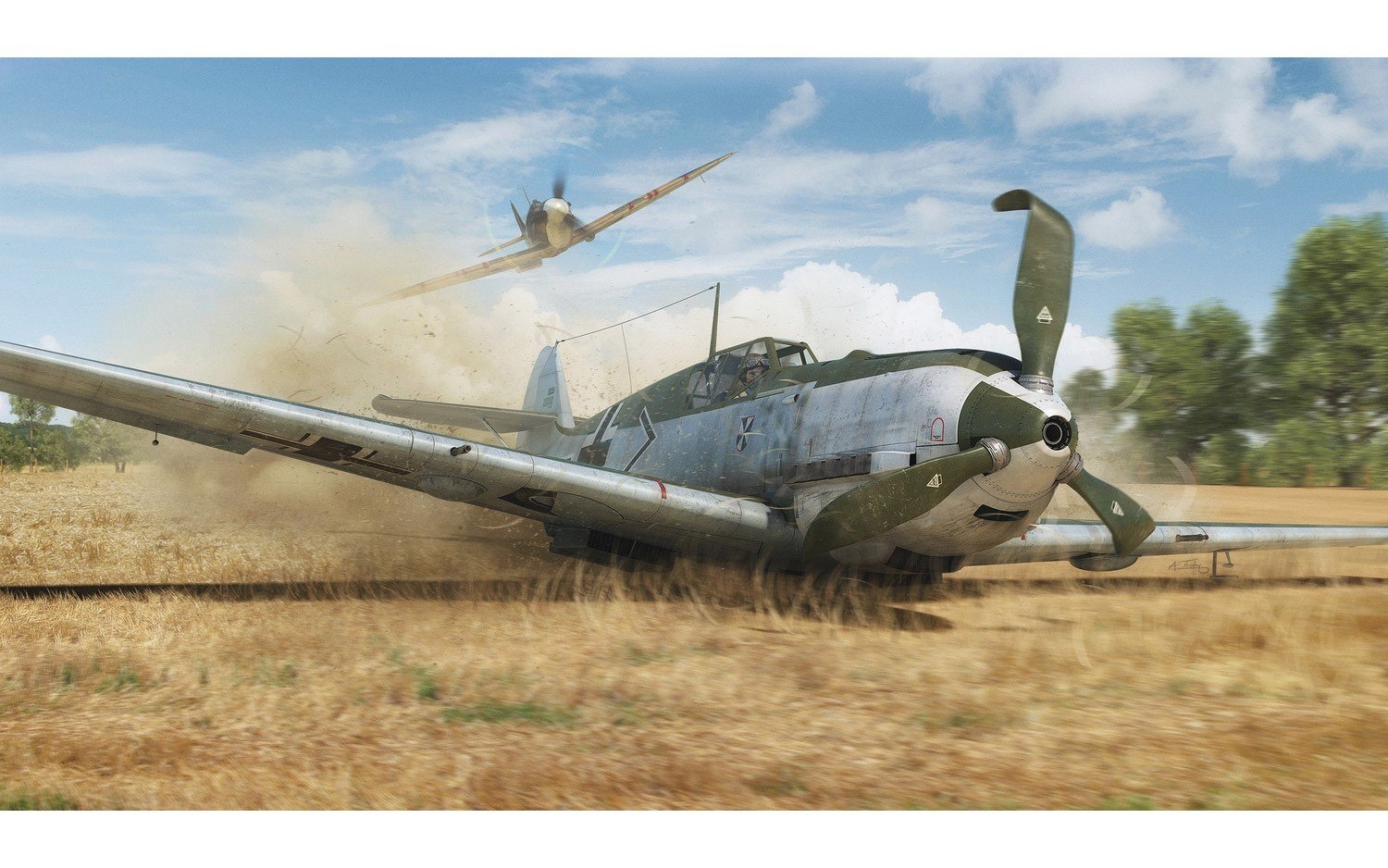 Airfix 1:48 Messerschmitt Bf109E-3/E-4 A05120B