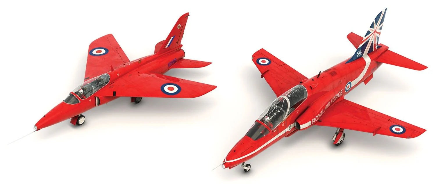 Airfix 1:48 RAF Red Arrows Gnat and Hawk A50159
