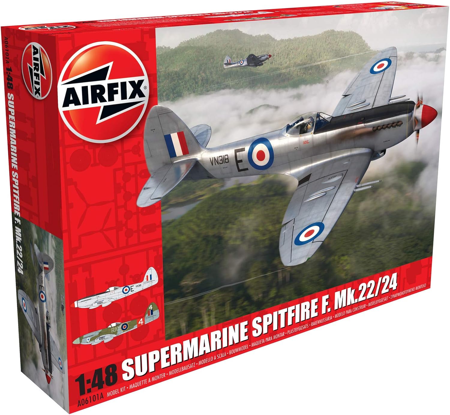 Airfix 1:48 Supermarine Spitfire F.Mk.22/24 A06101A