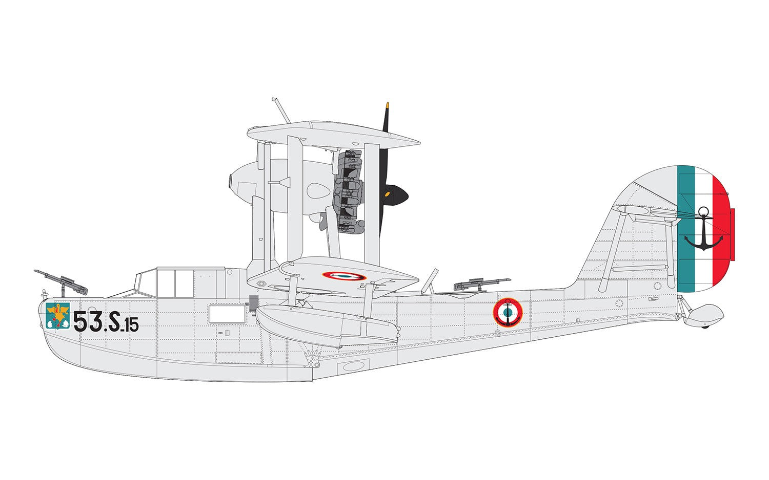 Airfix 1:48 Supermarine Walrus Mk.I 'Silver Wings' A09187