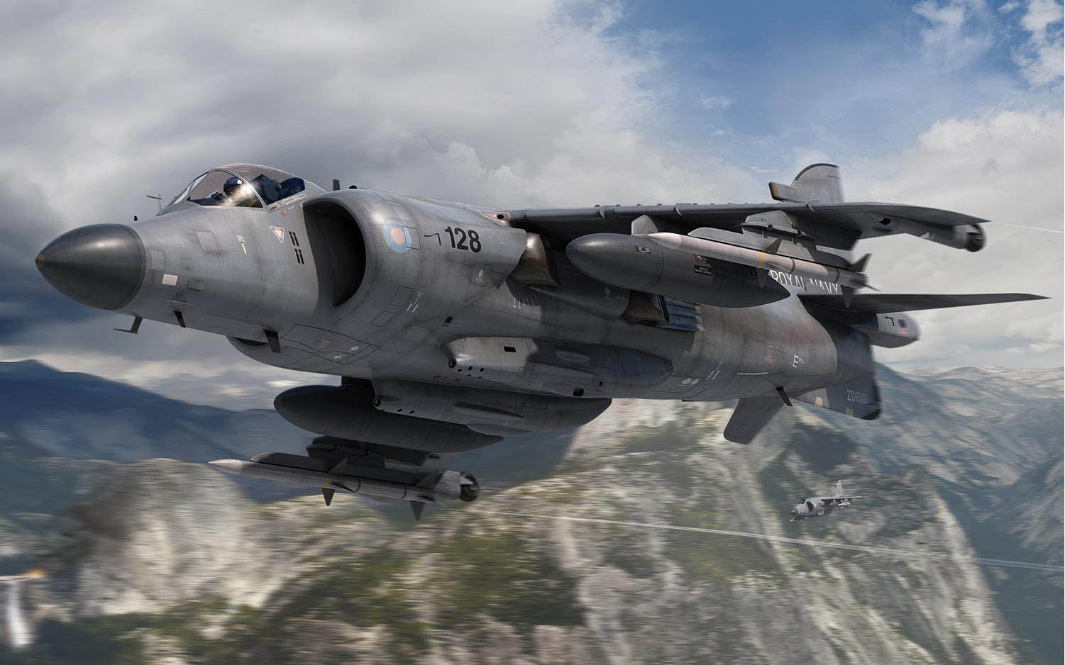 Airfix 1:72 BAe Sea Harrier FA2 A04052A