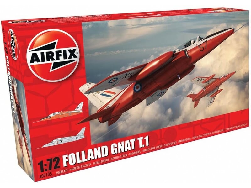 Airfix 1:72 Folland Gnat T.1 A02105