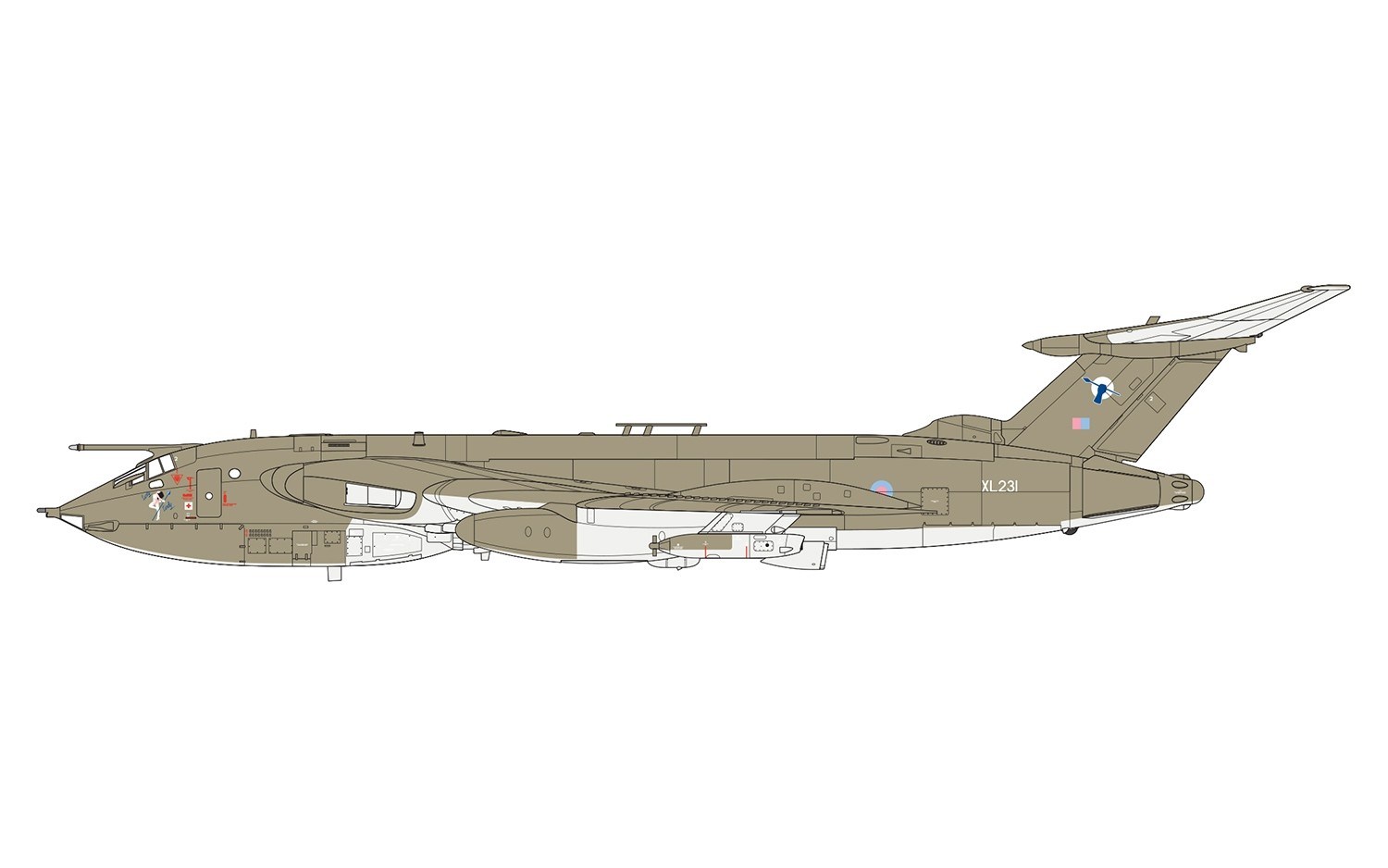 Airfix 1:72 Handley Page Victor K.2/SR.2 A12009