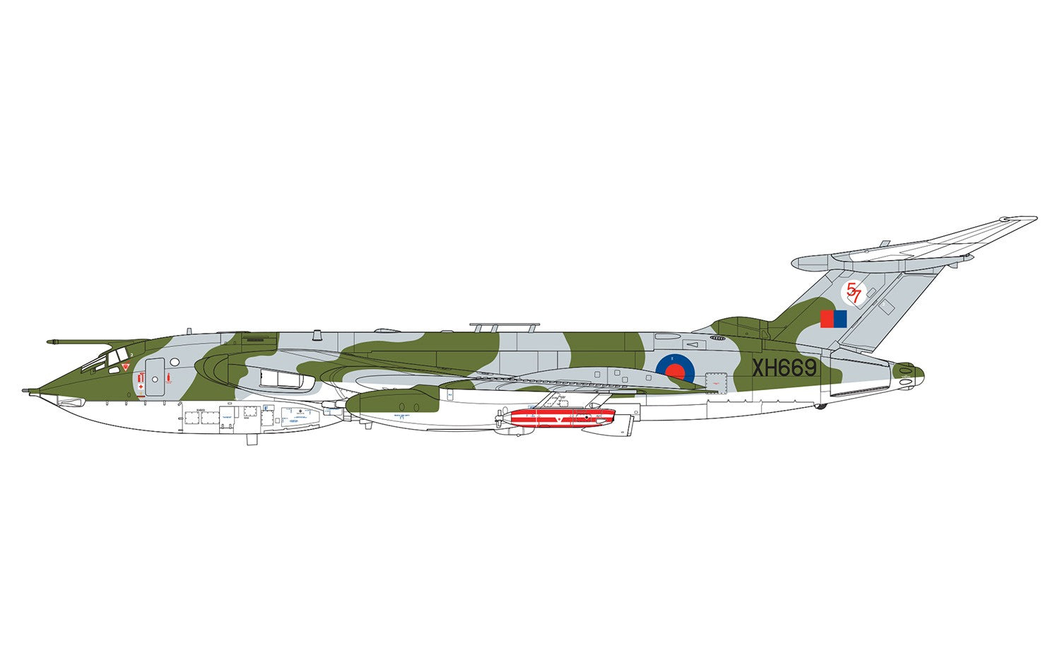 Airfix 1:72 Handley Page Victor K.2/SR.2 A12009
