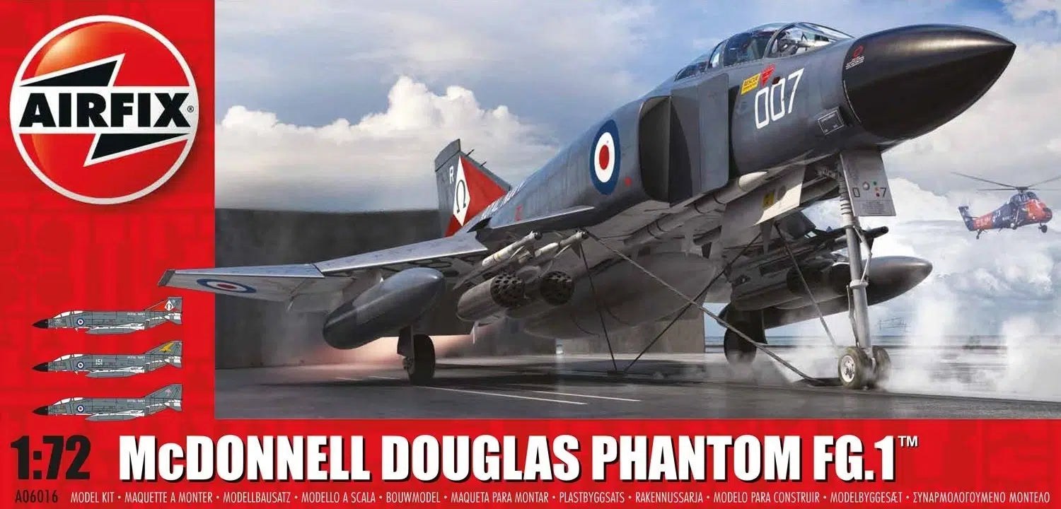Airfix 1:72 McDonnell Douglas Phantom FG.1 A06016