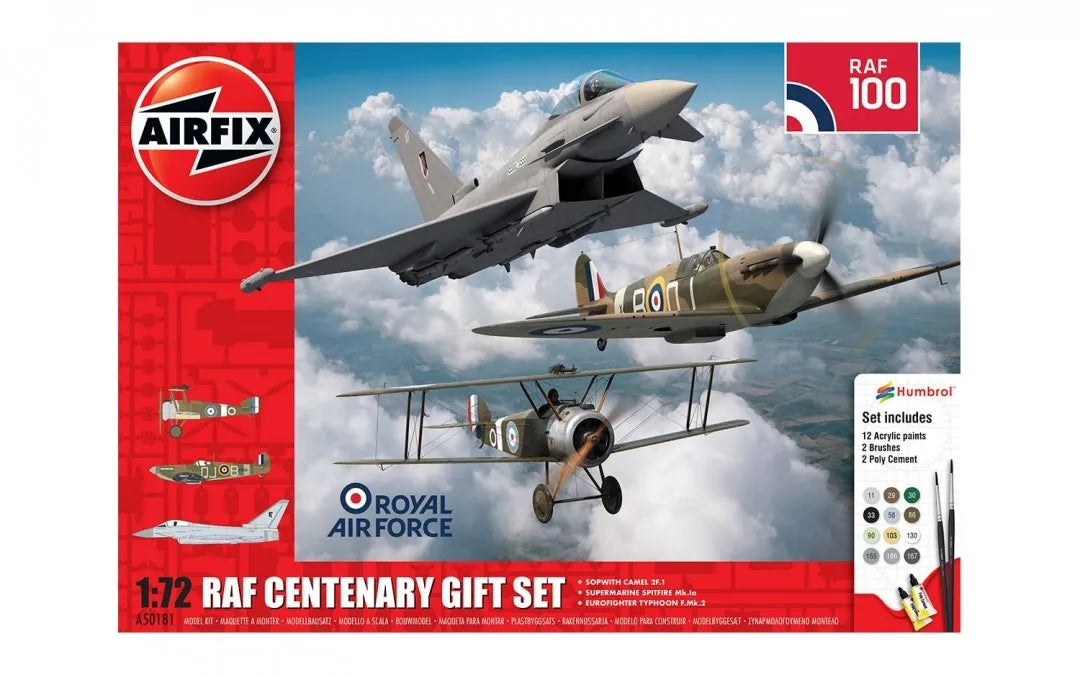 Airfix 1:72 RAF Centenary Gift Set A50181