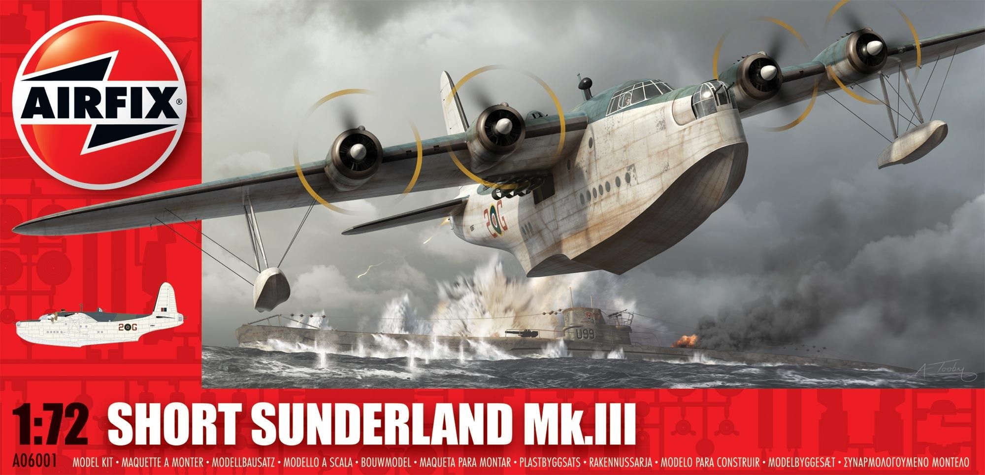 Airfix 1:72 Short Sunderland Mk.III A06001