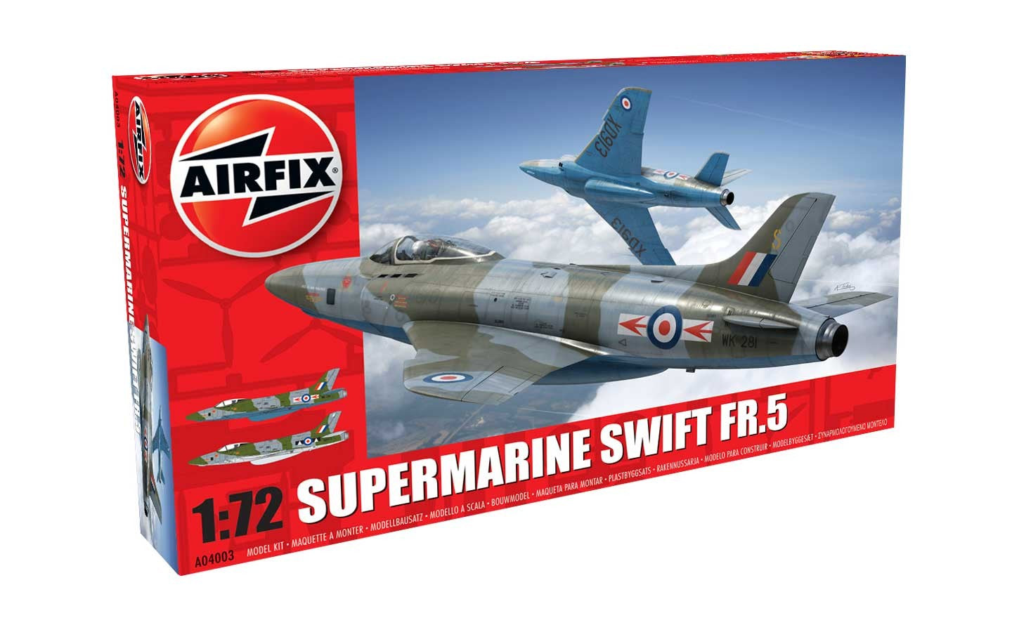 Airfix 1:72 Supermarine Swift FR.5 A04003