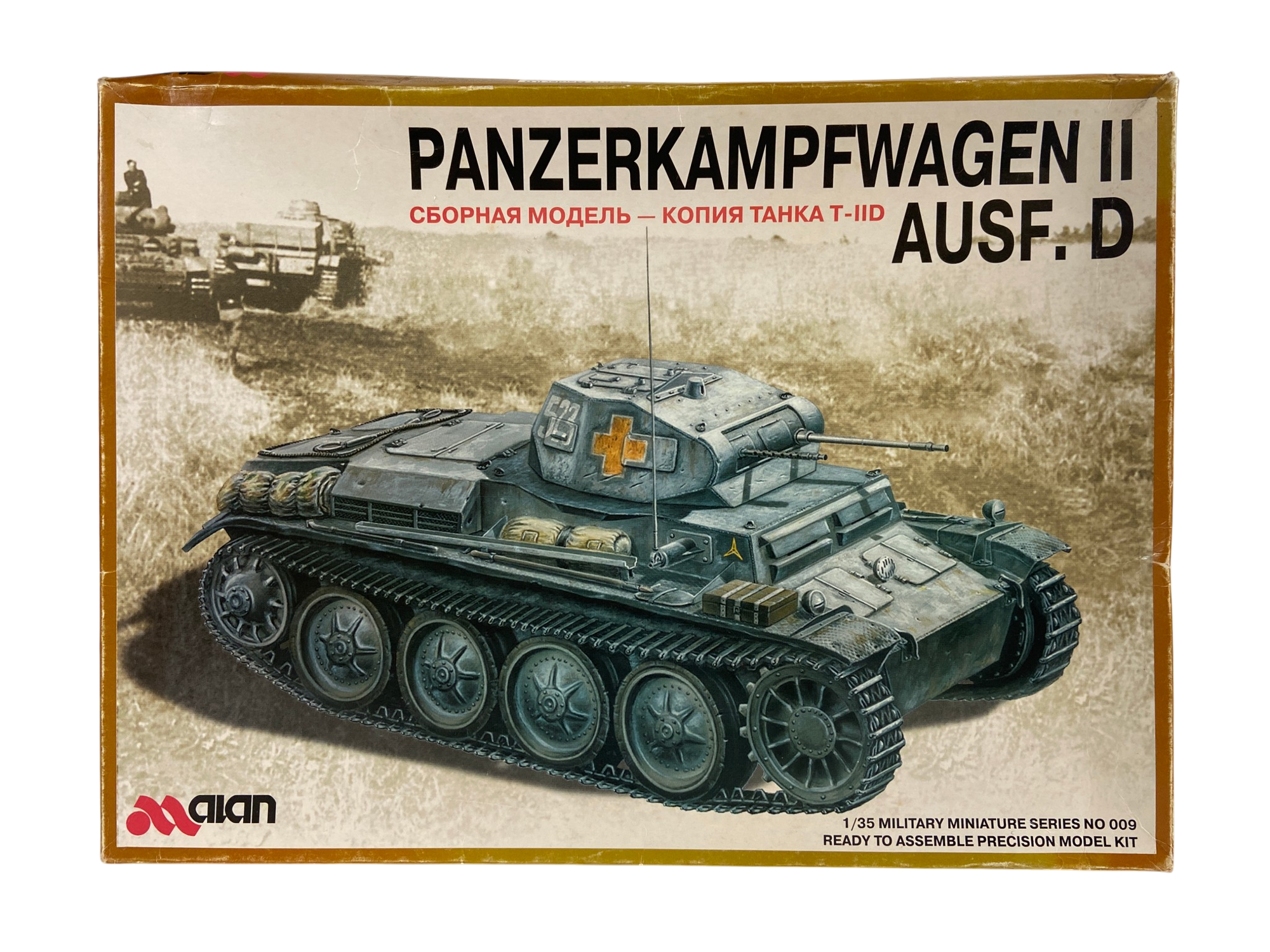 Alan 1:35 Panzerkampfwagen II Ausf. D 009