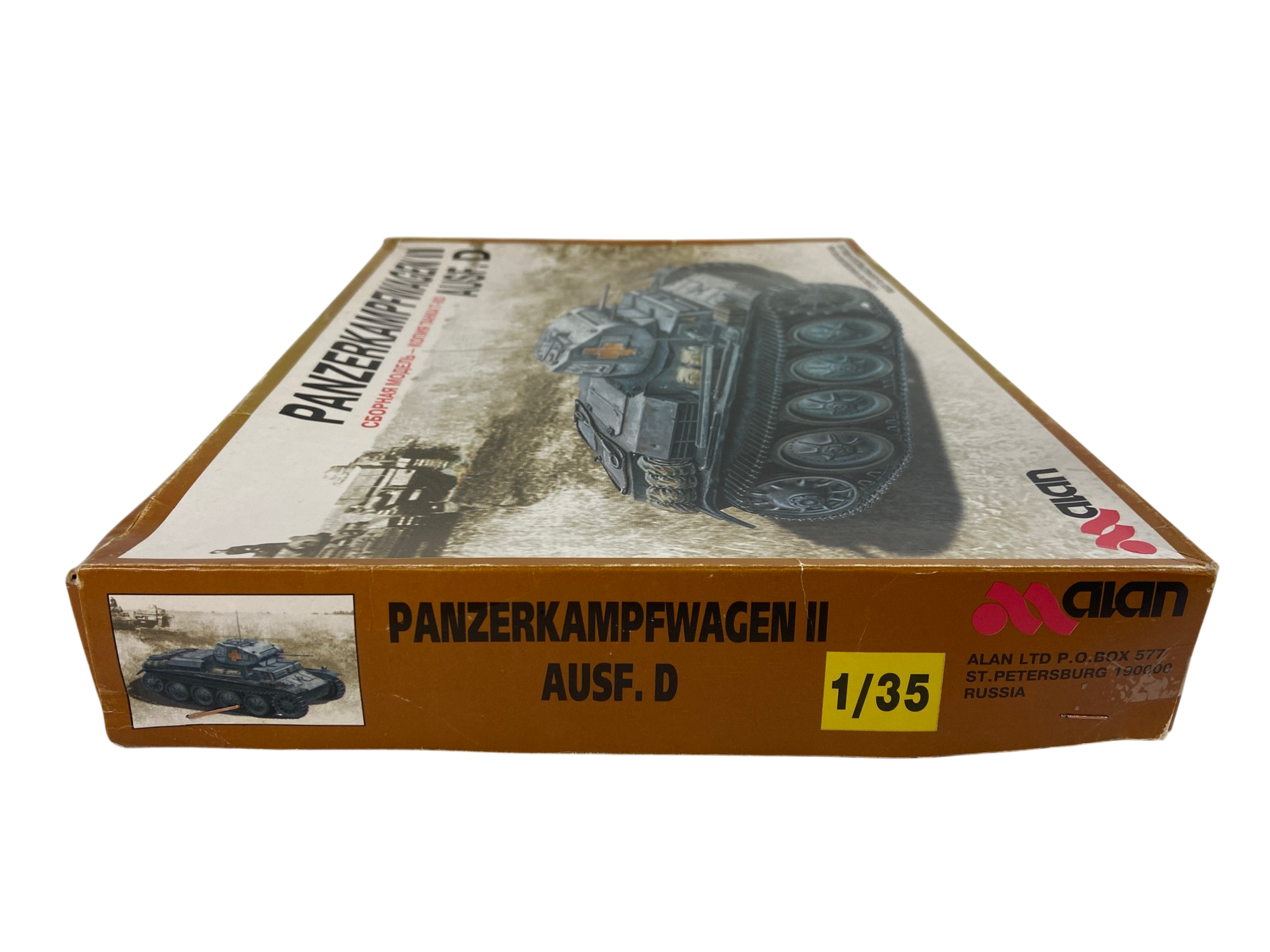 Alan 1:35 Panzerkampfwagen II Ausf. D 009