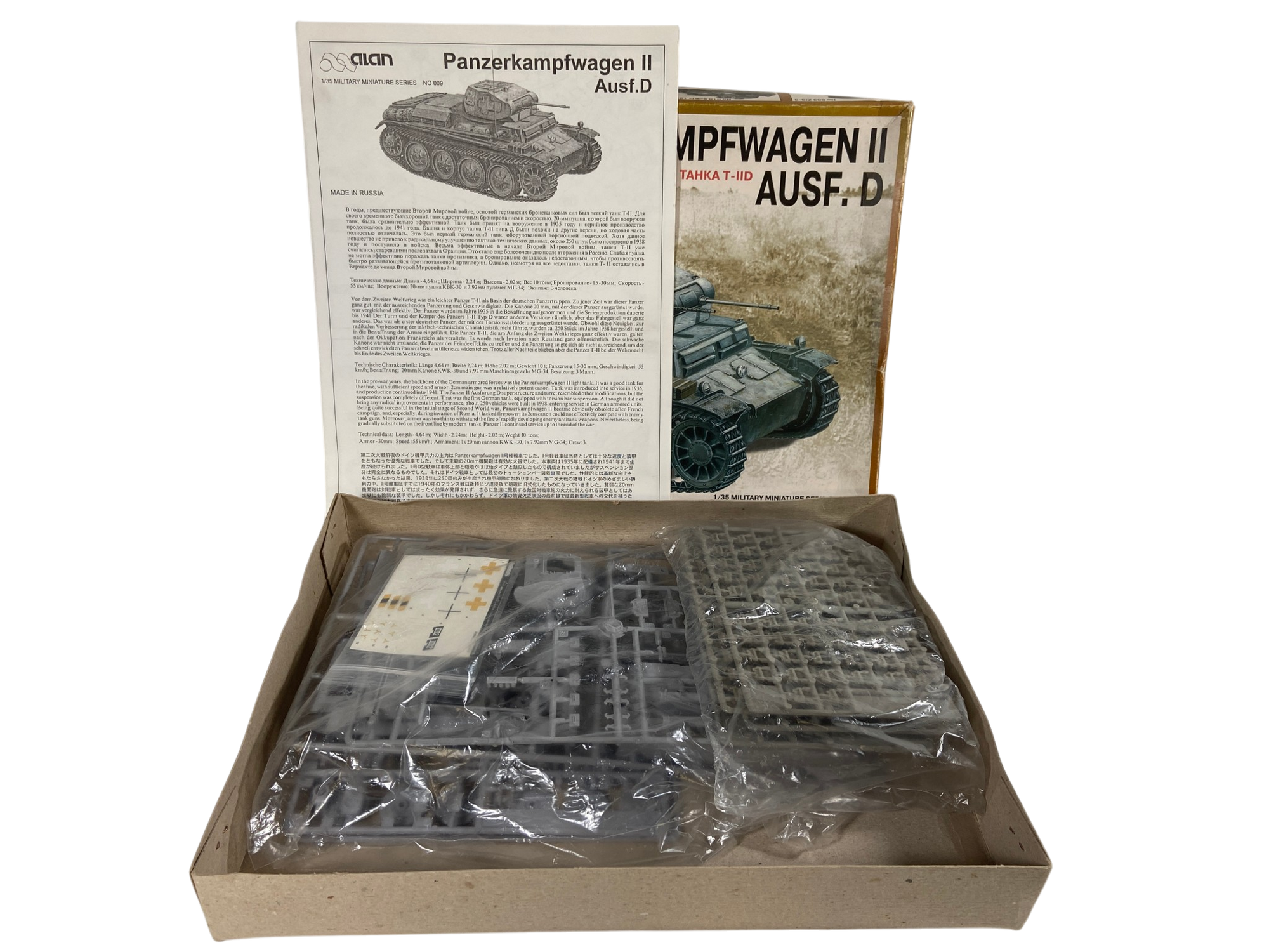 Alan 1:35 Panzerkampfwagen II Ausf. D 009