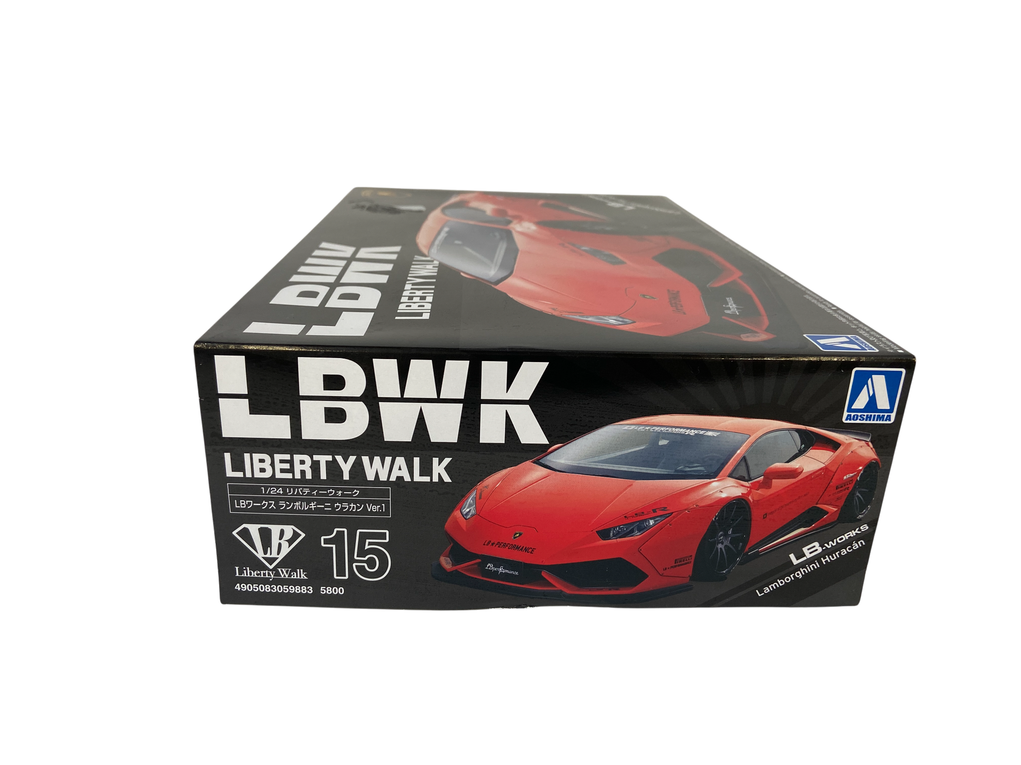 Aoshima 1:24 LB-Works Lamborghini Huracán 059883