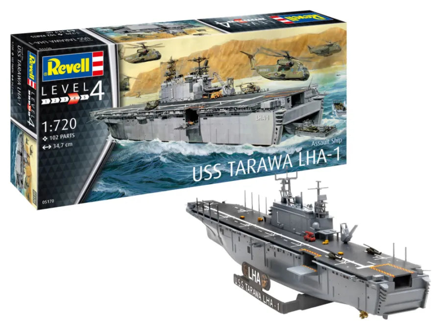 Revell 1:720 USS Tarawa LHA-1 Assault Ship 05170
