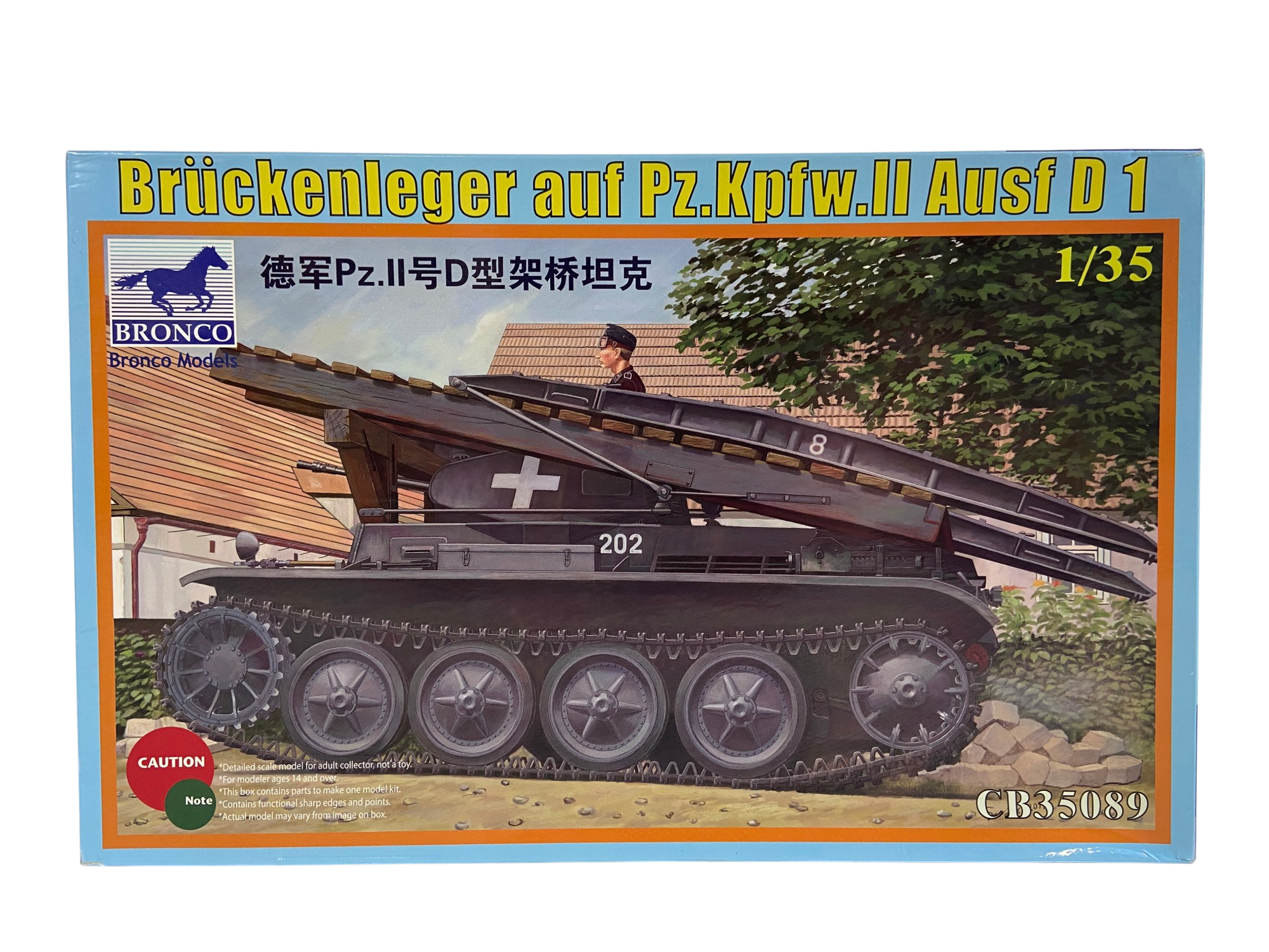 Bronco Models 1:35 Brückenleger auf Pz.Kpfw.II Ausf D 1 CB35089
