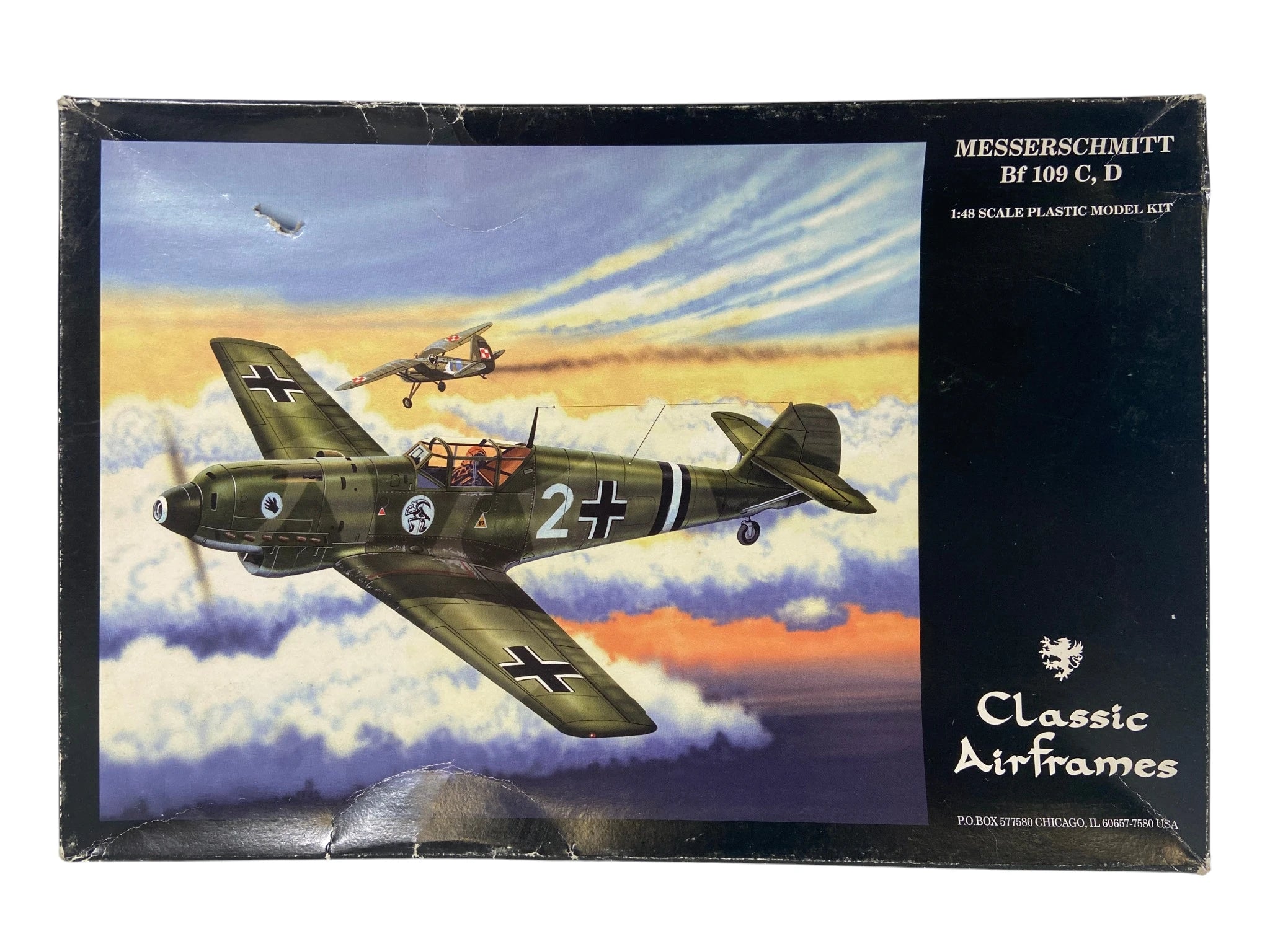 Classic Airframes 1:48 Messerschmitt Bf 109 C,D 4125