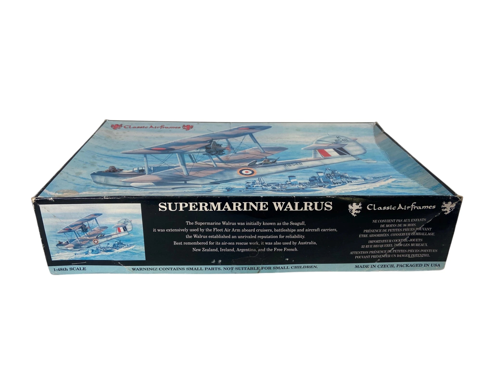Classic Airframes 1:48 Supermarine Walrus incl. detail set 451
