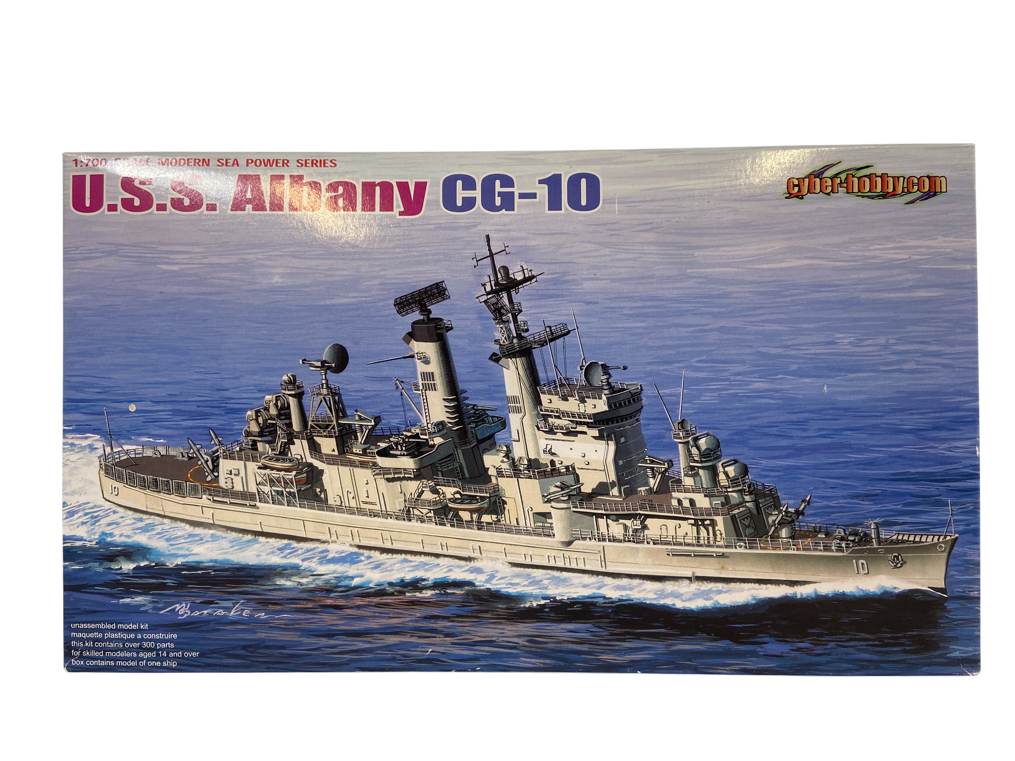 Cyber Hobby 1:700 U.S.S. Albany CG-10 7097