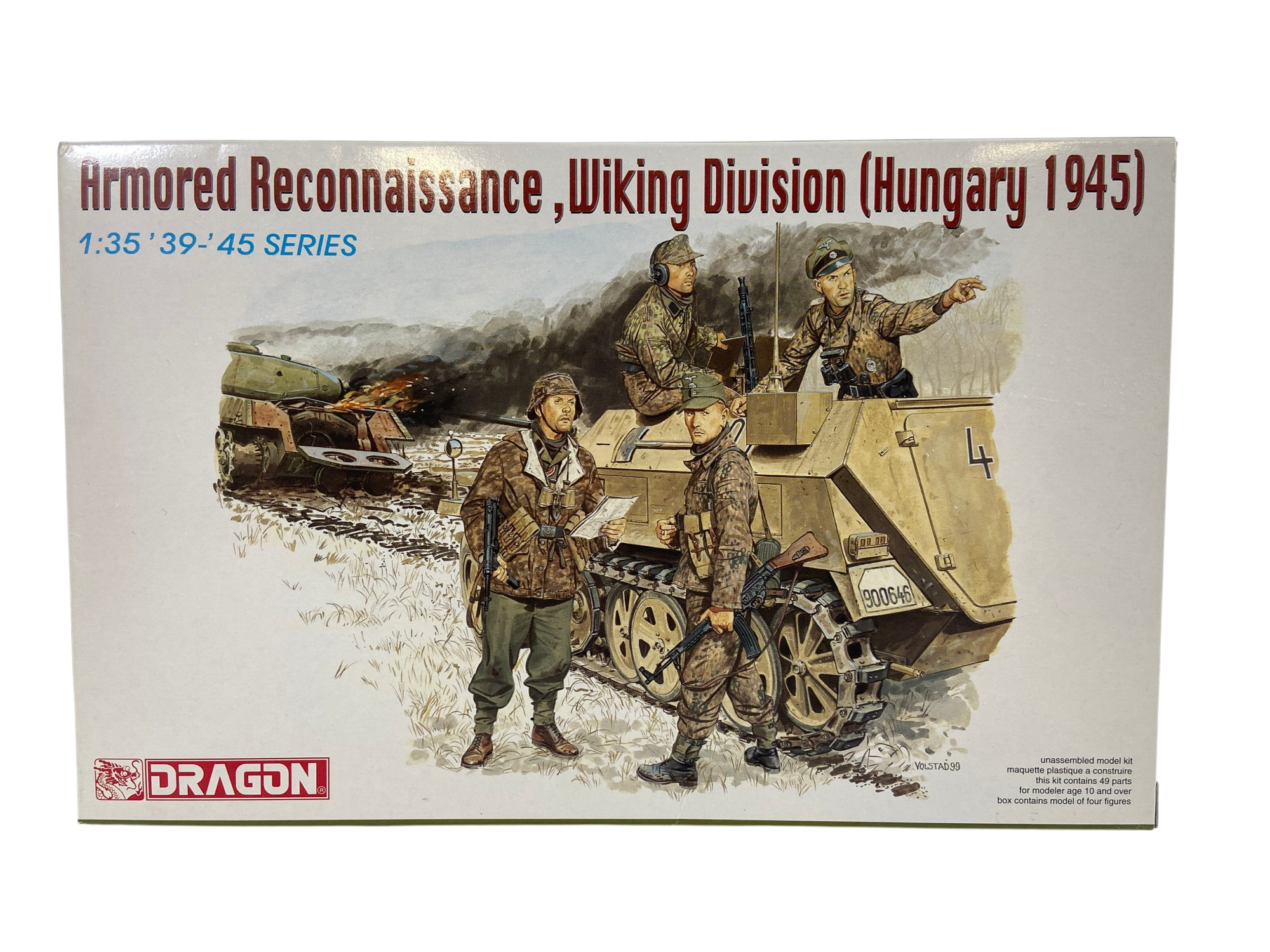 Dragon 1:35 Armored Reconnaissance, Wiking Division (Hungary 1945) 6131