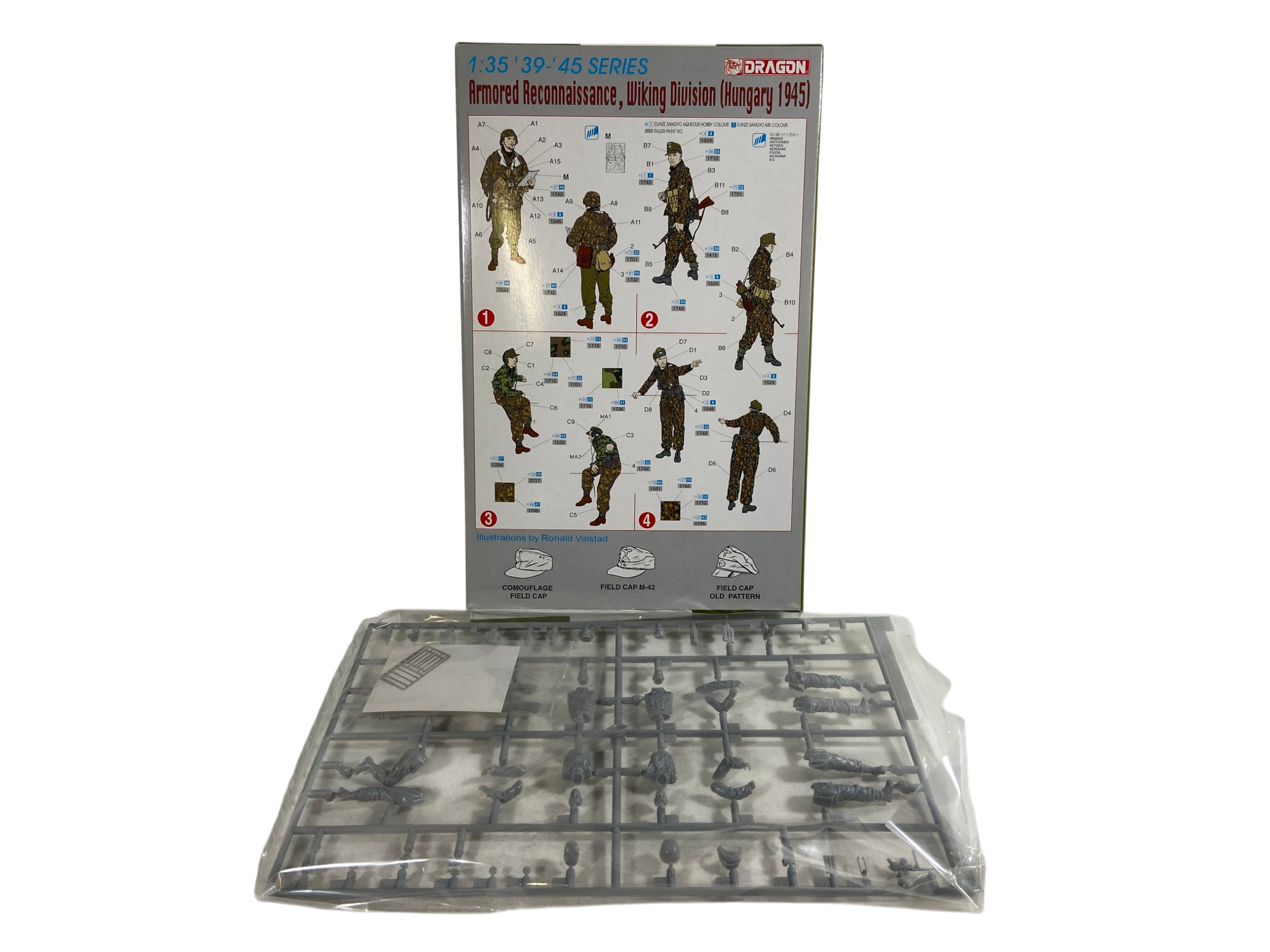Dragon 1:35 Armored Reconnaissance, Wiking Division (Hungary 1945) 6131