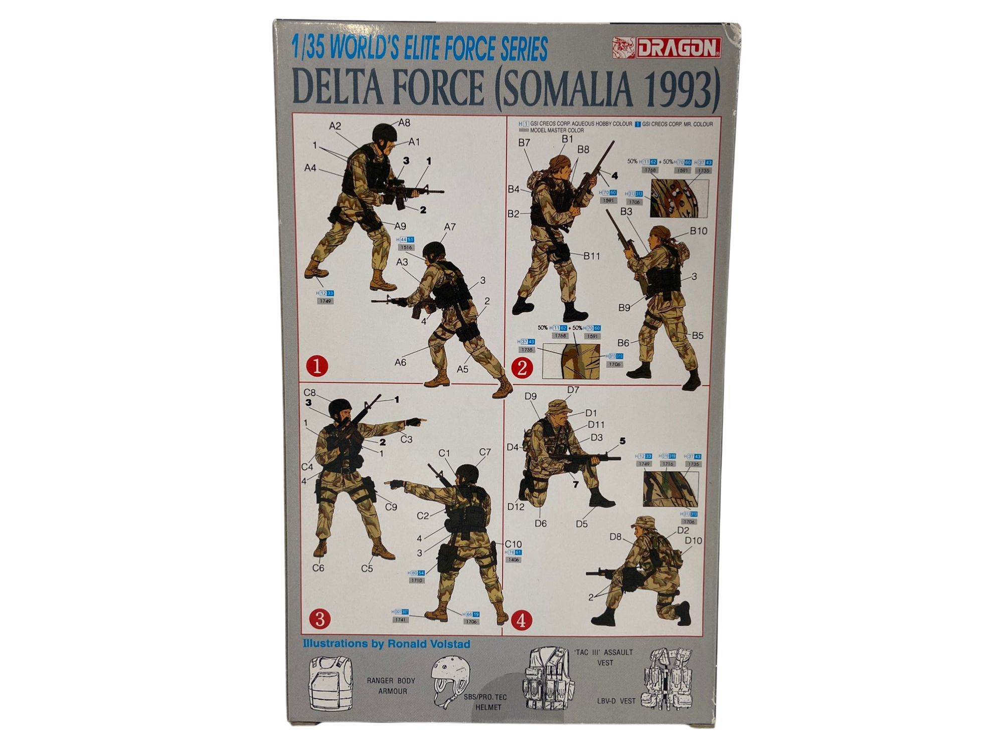 Dragon 1:35 Delta Force (Somalia 1993) 3022