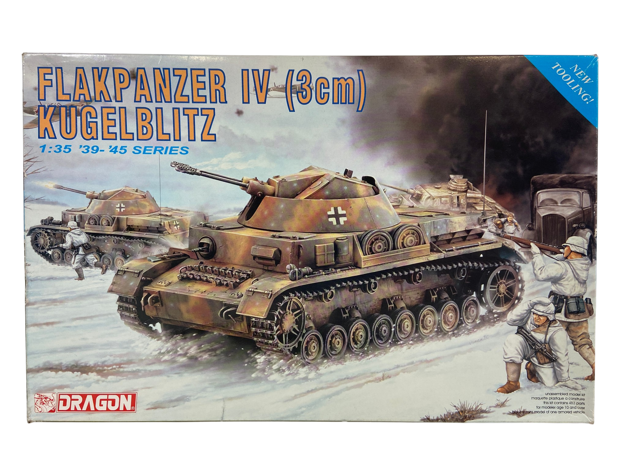 Dragon 1:35 Flakpanzer IV (3 cm) Kugelblitz 6040