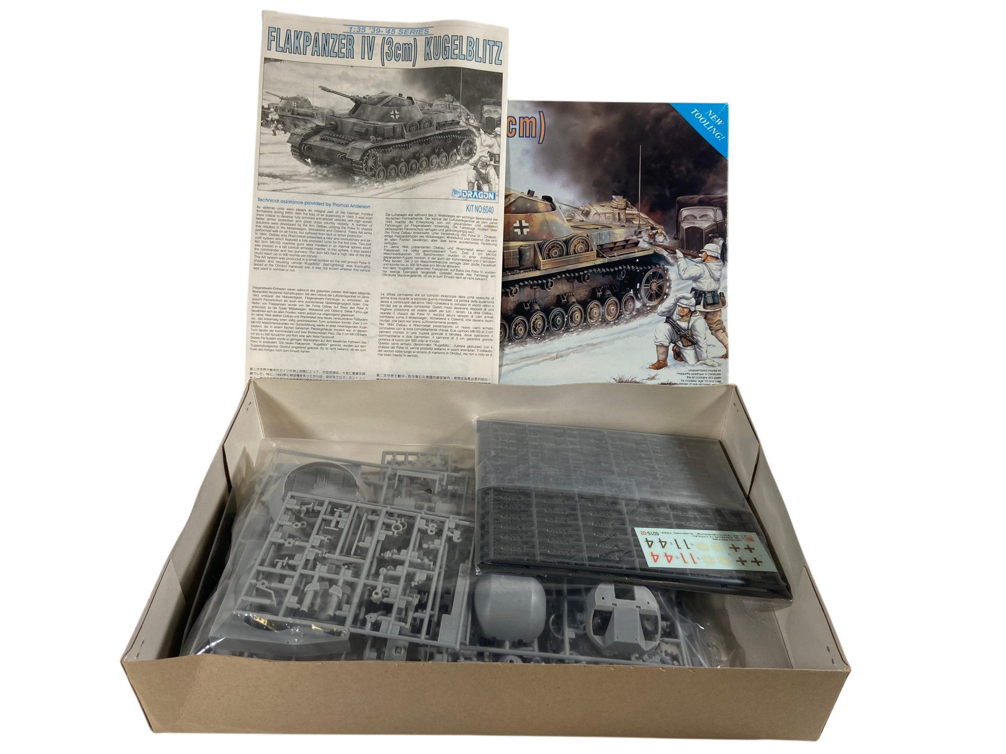 Dragon 1:35 Flakpanzer IV (3 cm) Kugelblitz 6040