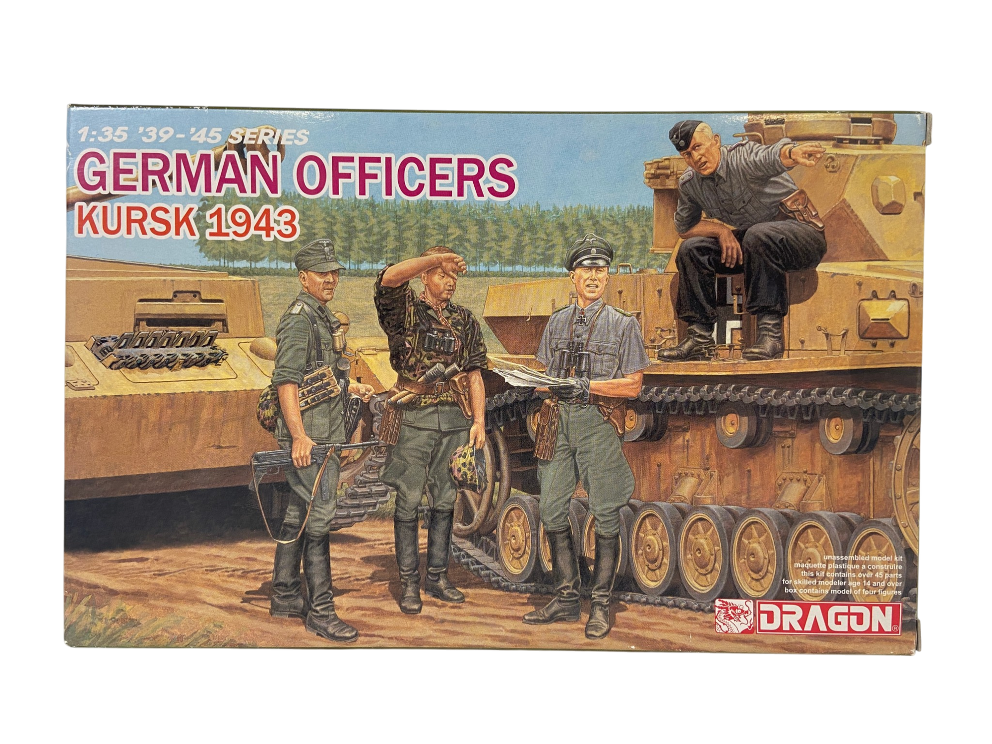 Dragon 1:35 German Officers Kursk 1943 6456
