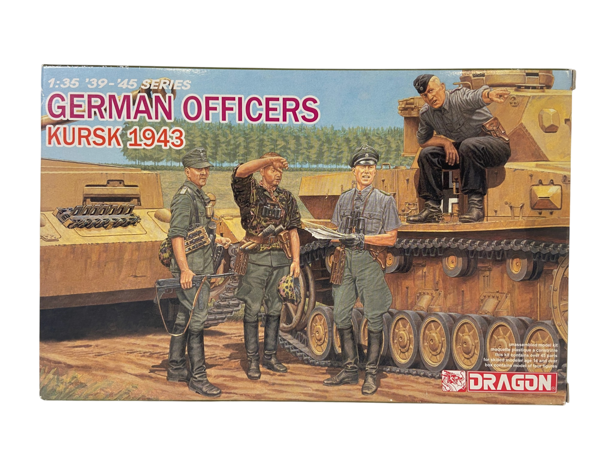 Dragon 1:35 German Officers Kursk 1943 6456